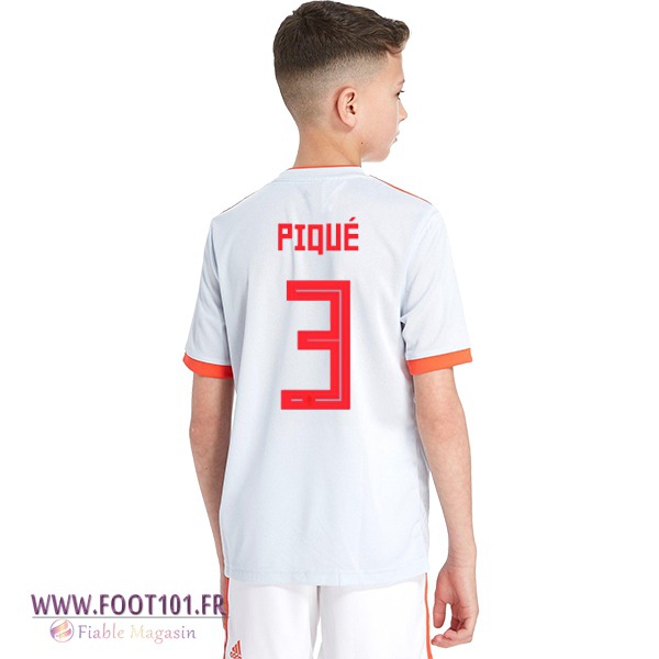 Maillot Equipe de Espagne Enfant (Piqué 3) Exterieur 2018 2019 Maillot Equipe de Espagne Enfant (Piqué 3) Exterieur 2018 2019