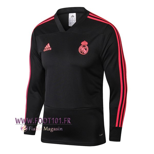 Sweatshirt Training Real Madrid Noir 2018/2019 Sweatshirt Training Real Madrid Noir 2018/2019