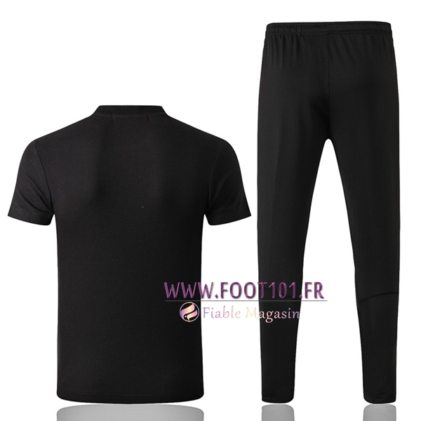 Ensemble Polo Paris PSG + Pantalon Noir 2019/2020