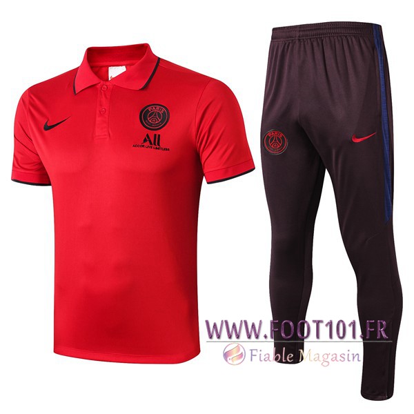Ensemble Polo Paris PSG ALL NIKE + Pantalon Rouge 2019/2020 Ensemble Polo Paris PSG ALL NIKE + Pantalon Rouge 2019/2020