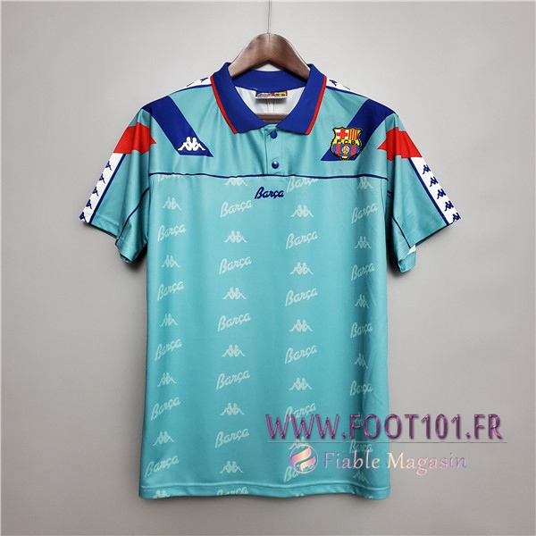 Maillot de Foot FC Barcelone Retro Exterieur 1992/1995  Maillot de Foot FC Barcelone Retro Exterieur 1992/1995