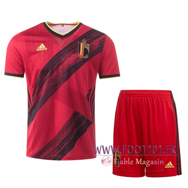 Ensemble Maillot Foot Belgique Domicile + Short 2020/2021 Ensemble Maillot Foot Belgique Domicile + Short 2020/2021