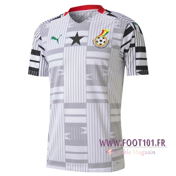 Maillot Foot Equipe De Ghana Domicile 2020/2021 Maillot Foot Equipe De Ghana Domicile 2020/2021