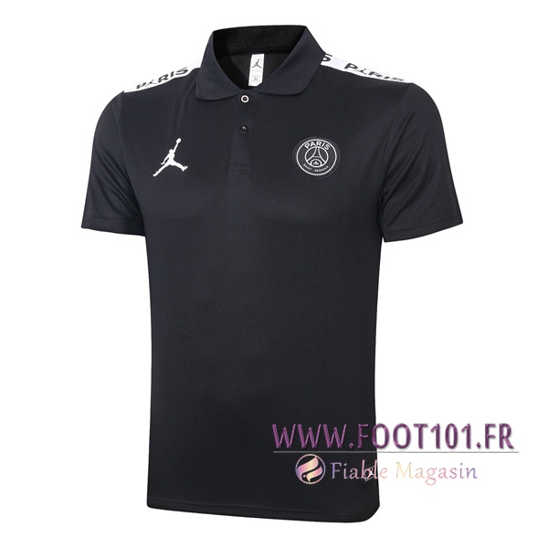 Polo Foot Paris PSG Jordan Noir 2020/2021 Polo Foot Paris PSG Jordan Noir 2020/2021