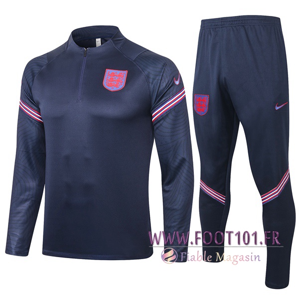 Ensemble Survetement Foot Angleterre Bleu Royal 2020/2021 Ensemble Survetement Foot Angleterre Bleu Royal 2020/2021