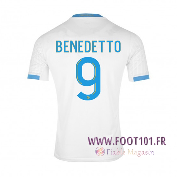 Maillot Foot Marseille OM (Benedetto 9) Domicile 2020 2021 Maillot Foot Marseille OM (Benedetto 9) Domicile 2020 2021