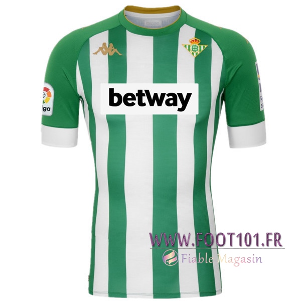 Maillot de Foot Real Betis Domicile 2020/2021  Maillot de Foot Real Betis Domicile 2020/2021