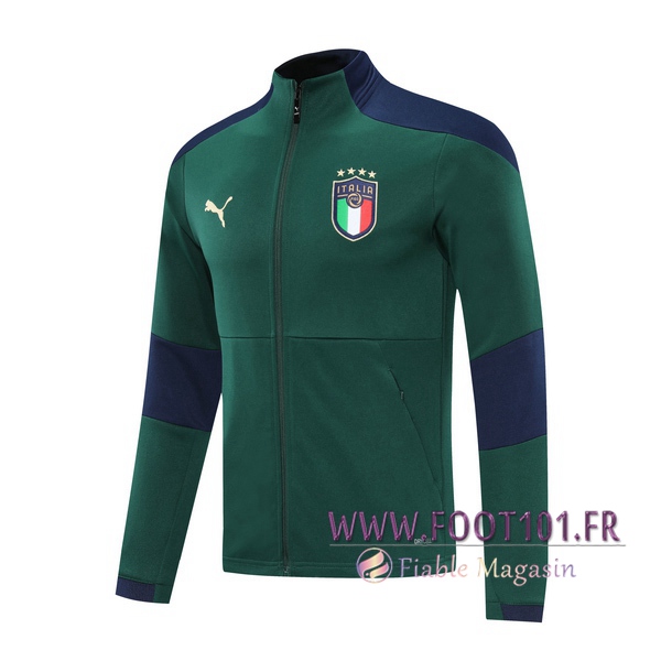 Nouveau Veste Foot Italie Vert 2020/2021 Nouveau Veste Foot Italie Vert 2020/2021