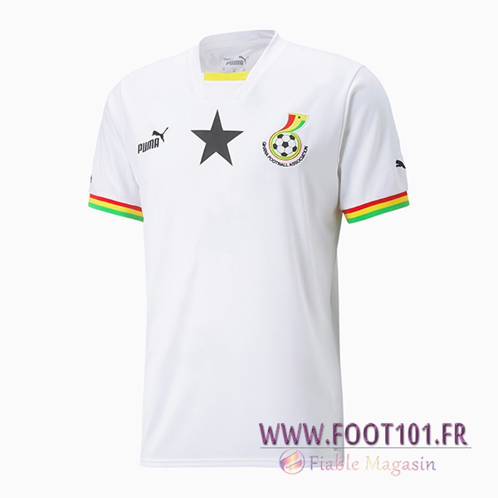 Nouveau Maillot Equipe Foot Ghana Domicile 2022/2023 Nouveau Maillot Equipe Foot Ghana Domicile 2022/2023