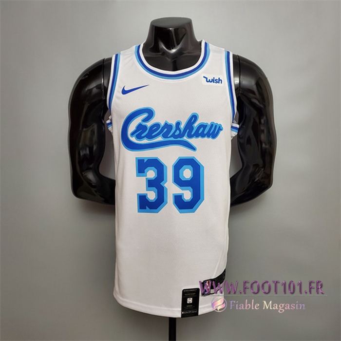 Maillot Los Angeles Lakers (Howard #39) Blanc Maillot Los Angeles Lakers (Howard #39) Blanc