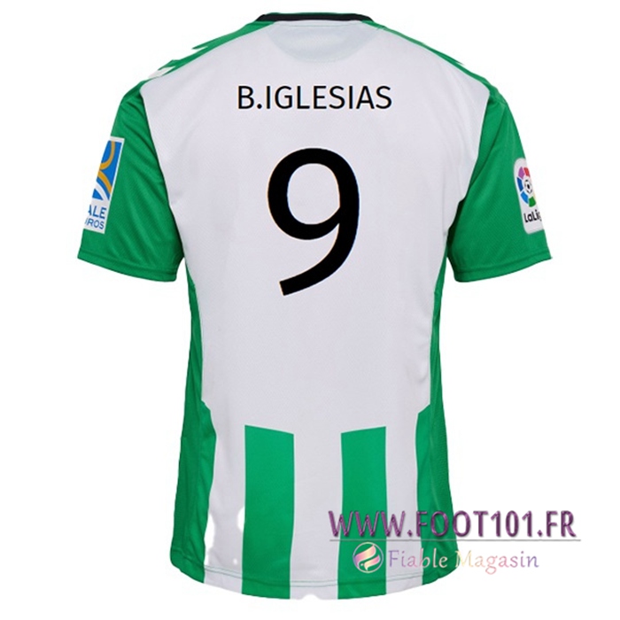 Maillot de Foot Real Betis (B.IGLESIAS #9) 2022/23 Domicile  Maillot de Foot Real Betis (B.IGLESIAS #9) 2022/23 Domicile
