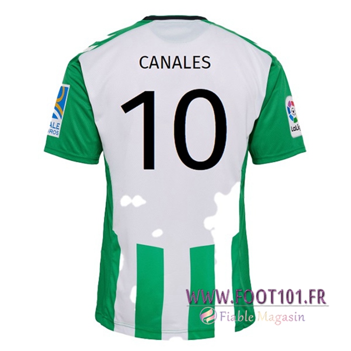 Maillot de Foot Real Betis (CANALES #10) 2022/23 Domicile Maillot de Foot Real Betis (CANALES #10) 2022/23 Domicile
