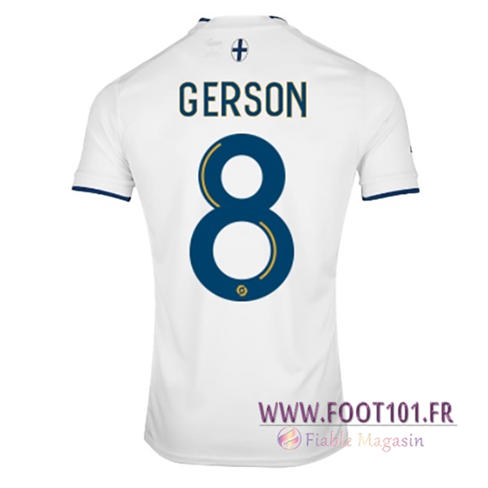 Maillot de Foot Marseille (GERSON #8) 2022/23 Domicile Maillot de Foot Marseille (GERSON #8) 2022/23 Domicile