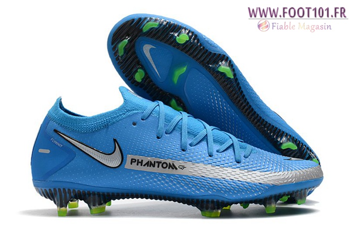 Nike Chaussures de Foot Phantom GT Elite FG Bleu Nike Chaussures de Foot Phantom GT Elite FG Bleu