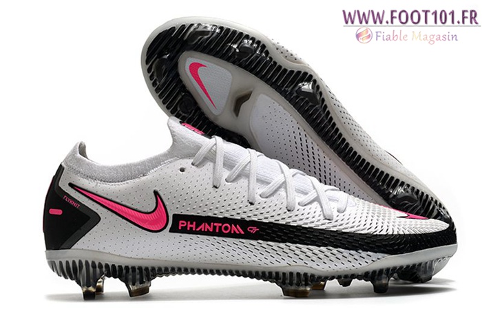 Nike Chaussures de Foot Phantom GT Elite FG Blanc Nike Chaussures de Foot Phantom GT Elite FG Blanc
