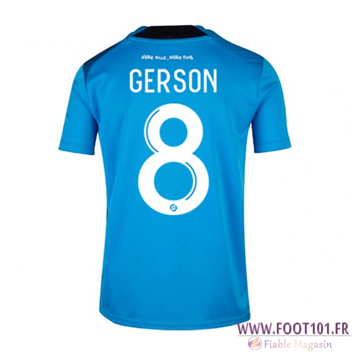 Maillot de Foot Marseille (GERSON #8) 2022/2023 Third Maillot de Foot Marseille (GERSON #8) 2022/2023 Third