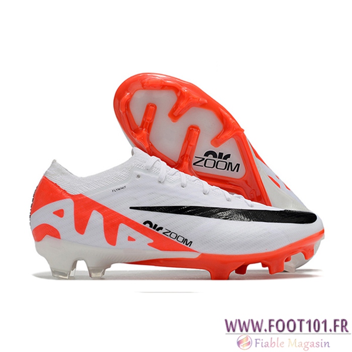 Nike Chaussures de Foot Air Zoom Mercurial Vapor 15 Elite XXV FG Blanc  Nike Chaussures de Foot Air Zoom Mercurial Vapor 15 Elite XXV FG Blanc