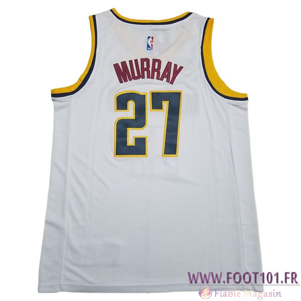 Maillot Denver Nuggets (MURRAY #27) 2023/24 Blanc -03