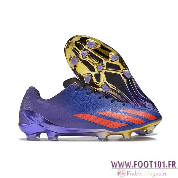 Adidas Chaussures de Foot X CRAZYLIGHT+ FG Pourpre/Rouge Adidas Chaussures de Foot X CRAZYLIGHT+ FG Pourpre/Rouge