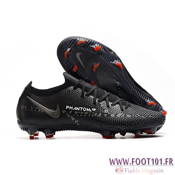 Nike Chaussures de Foot Phantom GT2 Elite FG Noir Nike Chaussures de Foot Phantom GT2 Elite FG Noir