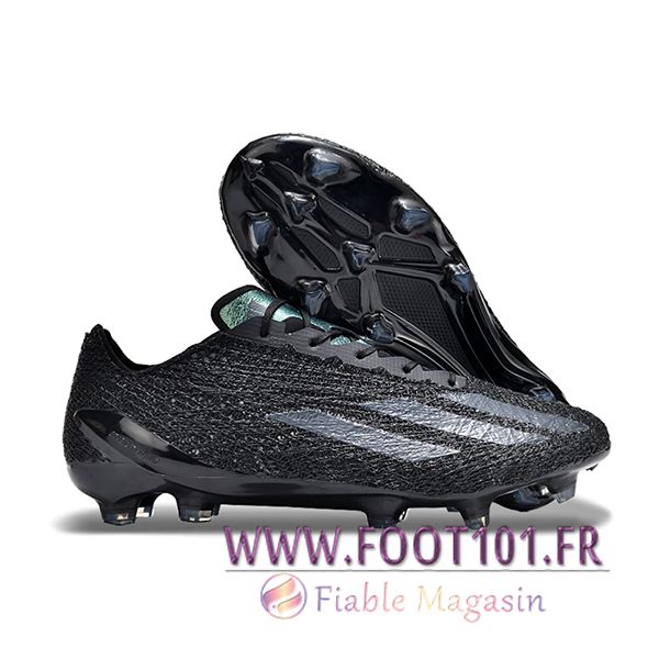 Adidas Chaussures de Foot CRAZYFAST STRUNG+ FG BOOTS Noir Adidas Chaussures de Foot CRAZYFAST STRUNG+ FG BOOTS Noir