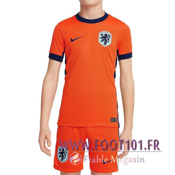 Maillot de Foot Pays-Bas Enfant Domicile 2024/2025 Maillot de Foot Pays-Bas Enfant Domicile 2024/2025