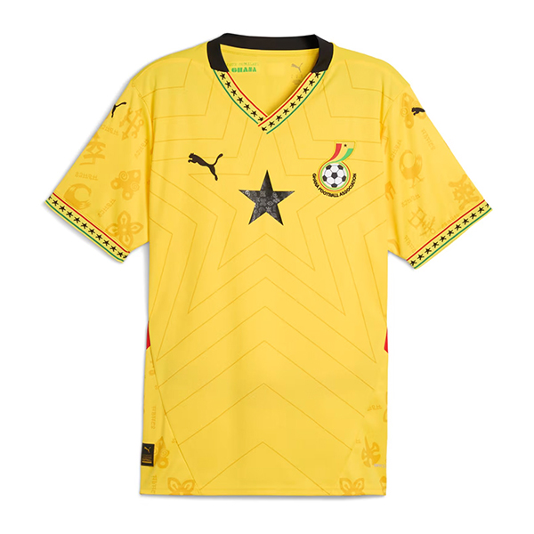 Maillot Equipe Foot Ghana Exterieur 2024/2025 Maillot Equipe Foot Ghana Exterieur 2024/2025