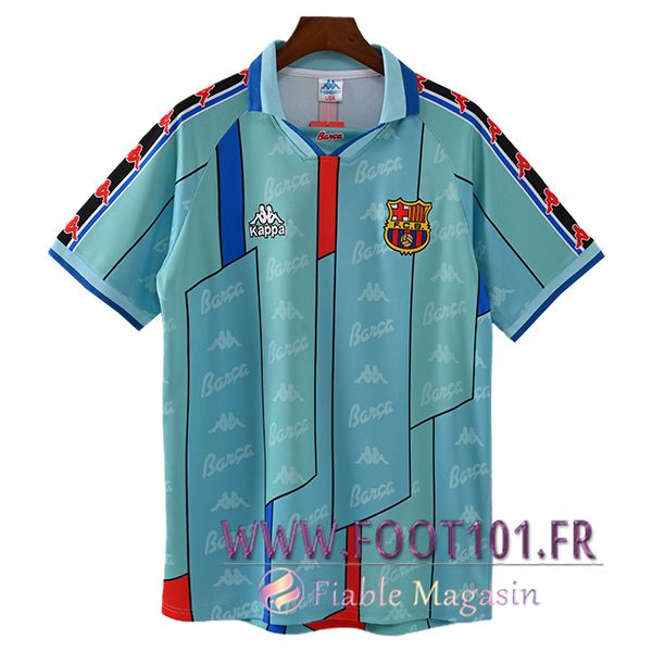 Maillot de Foot FC Barcelone Retro Exterieur 1996/1997  Maillot de Foot FC Barcelone Retro Exterieur 1996/1997