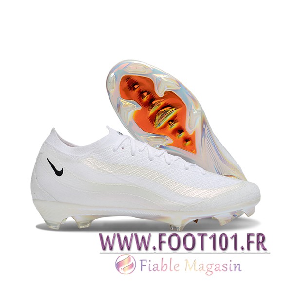 Nike Chaussures de Foot AIR Zoom Mercurial Vapor 16 Elite AIR MAX 95 XXV FG Blanc  Nike Chaussures de Foot AIR Zoom Mercurial Vapor 16 Elite AIR MAX 95 XXV FG Blanc
