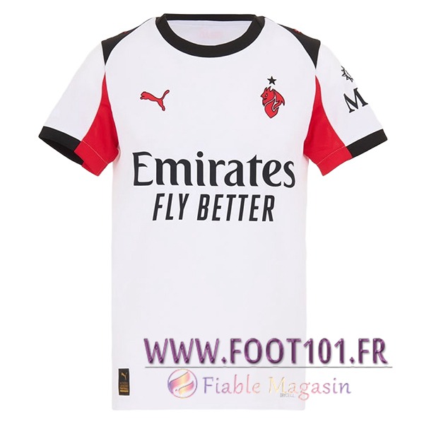 Nouveau Maillot de Foot Milan AC Femme Exterieur 2025/2026