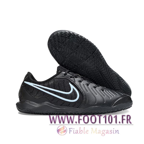Nike Chaussures de Foot Legend 10 Academy IC Noir/Bleu Nike Chaussures de Foot Legend 10 Academy IC Noir/Bleu