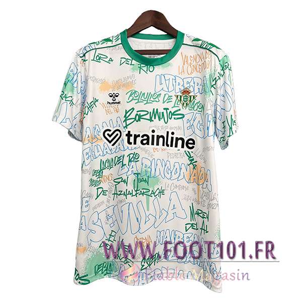 Maillot de Foot Real Betis Special Edition Blanc/Vert 2025/2026  Maillot de Foot Real Betis Special Edition Blanc/Vert 2025/2026